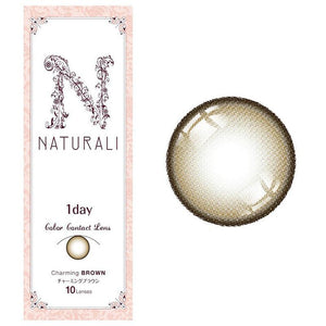 Naturali 1-Day 魅力棕 Charming Brown (14.2mm・0-900度)
